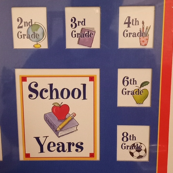 New Seasons | Wall Decor | School Years K2 Grade Picture Frame | Poshmark